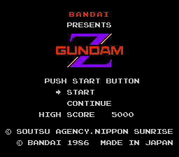 Kidou Senshi Z Gundam - Hot Scramble (Japan) (Final Version)